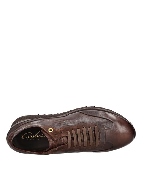 Sneakers in pelle CORVARI | 1682 MIELE CRU/R167669TABACCO